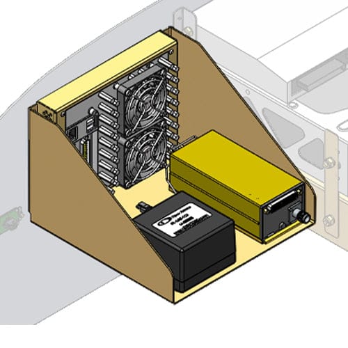 HDX800 module mounting tray