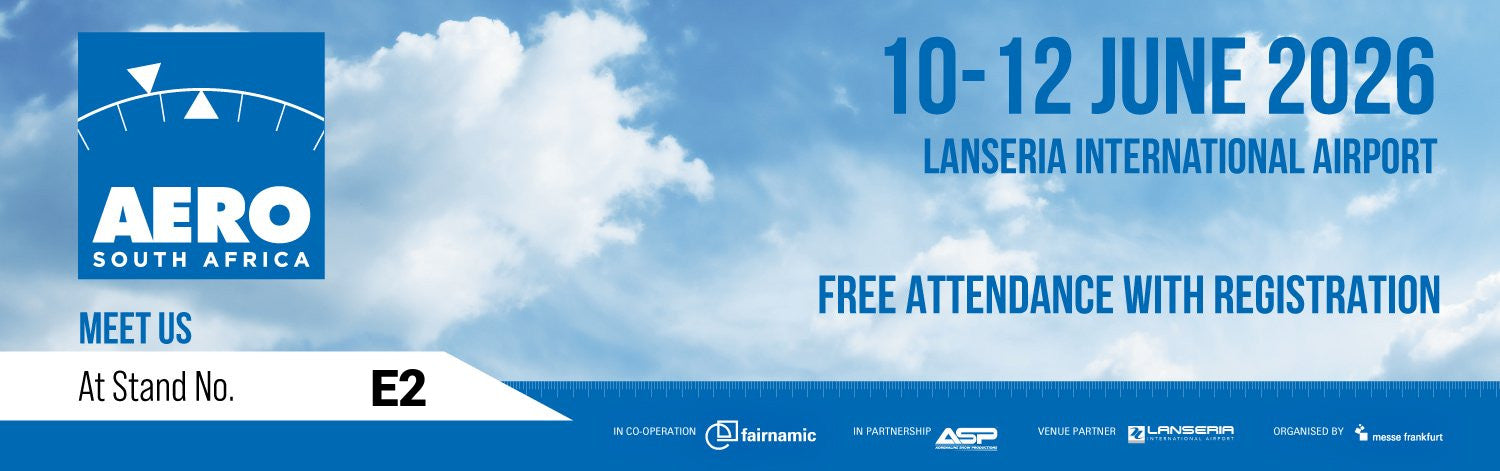 Come and See Us at AERO South Africa 2026 — Stand E2, Lanseria