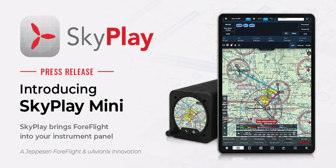 SkyPlay: uAvionix and ForeFlight Bring the EFB Into the Panel