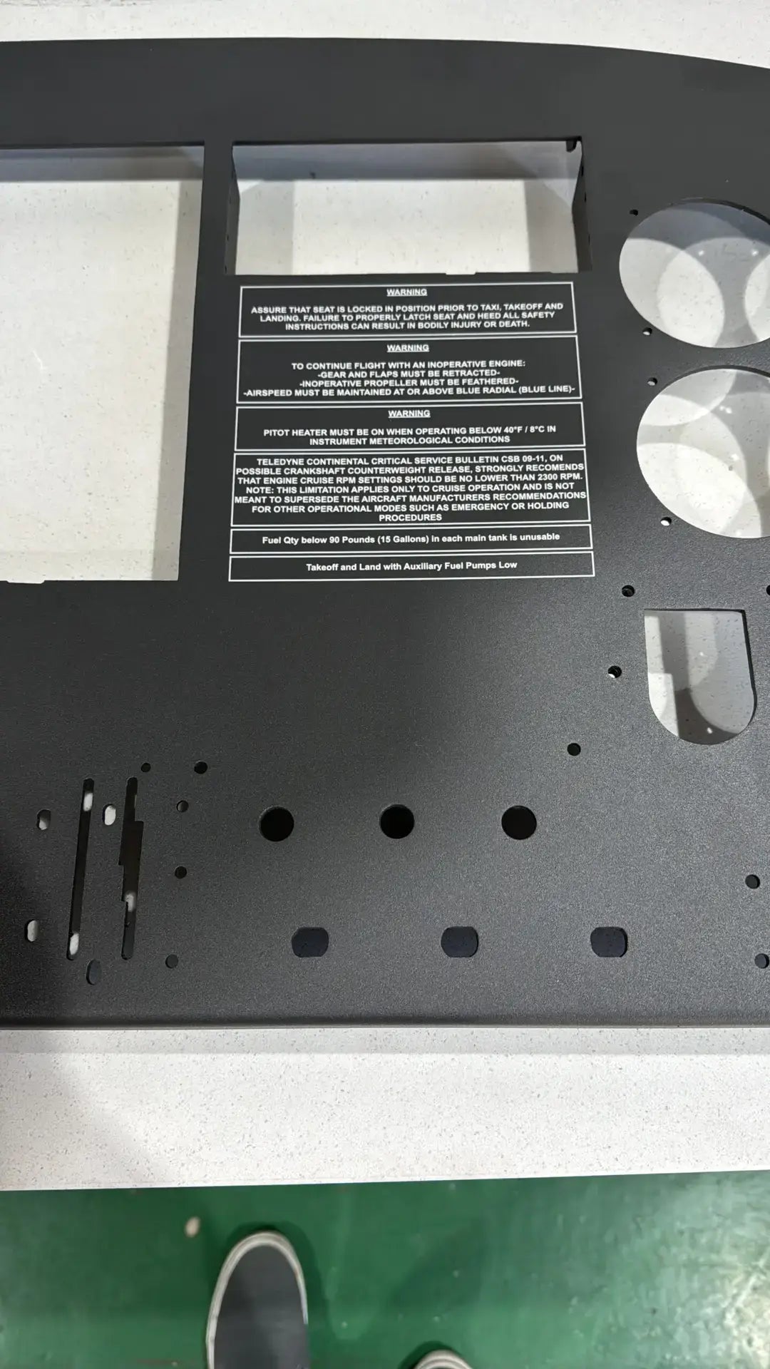 Laser department portfolio image