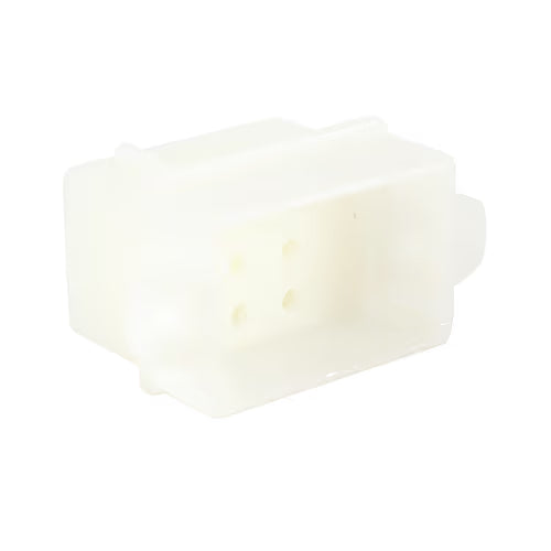 Mate-N-Lok Contact Pin Housing | 12-Position, 3-Row, Nylon, Panel Mount
