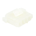 Mate-N-Lok Panel Mount Connector Plug | 4-Position, 1-Row, Nylon