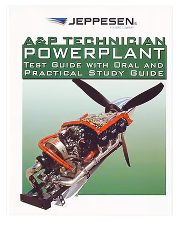 A&P Technician Powerplant Test Guide with Oral & Practical Study Guide | Textbook