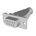 9-Position Cable to Cable Connector | #20 contact size, #1  D-Sub shell size