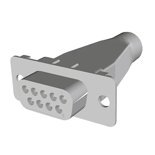 9-Position Cable to Cable Connector | #20 contact size, #1  D-Sub shell size