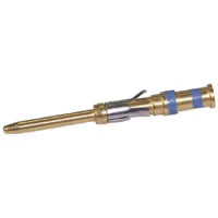 PIN/Male, size 16, MATE-N-LOK series. For use with 18-16 gauge wire.