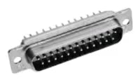 D-SUB CONNECTOR/Female, 15 position, 2 row, crimp, gold plating, wire mount.