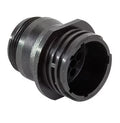 CIRCULAR CONNECTOR/Male, 16 position, free hanging mount, straight angle, threaded.