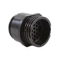 CIRCULAR CONNECTOR/22 position, male, shell size 23, free hanging mount, UL 94 V-0 flammability rating, thermoplastic material, threaded, straight angle, 1 3/8-18 thread size. CPC series 4.