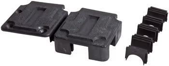 Unshielded Standard Cable Clamp | #3 Shell Size, Straight/90°, No Screw Retainers