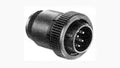 CIRCULAR CONNECTOR/19 position, male, shell size 23, free hanging mount, UL 94 V-0 flammability rating, thermoplastic material, threaded, straight angle, 1 3/8-18 thread size. CPC series 1.