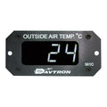 Davtron Flight Instruments M301 Digital Outside Air Temperature Gauge M301C-WHT M301 Digital Outside Air Temperature Gauge