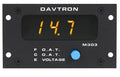 M303 Series Outside Air Temperature and Voltage Indicator | Front Mount