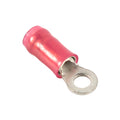 PIDG #4 Nylon Ring Terminal | 22–16 AWG, Red, 0.218""W, 0.672""L, 0.140"" Dia.