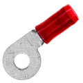 PIDG #6 Nylon Off-Set Ring Terminal | 22 – 16 AWG, Red