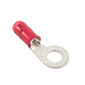 PIDG #6 Nylon Off-set Ring Terminal | 22 – 16 AWG, Red