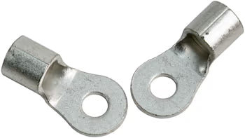 TE Connectivity Aviation Connectors RING TERMINAL/6.35 mm stud/tab size, female, not insulated, tin plating, copper material, 7.52 mm maximum bundle diamete 33469 RING TERMINAL/6.35 mm stud/tab size, female, not insulated, tin plating, copper material, 7.52 mm maximum bundle diamete