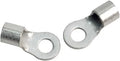 RING TERMINAL/7.94 mm stud/tab size, female, not insulated, tin plating, copper material, 7.52 mm, maximum bundle diameter. For use with 4 gauge wire.