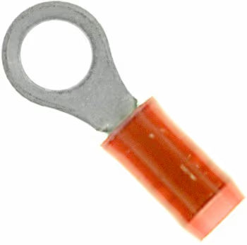 PIDG #10 mm Nylon Ring Terminal | 22 – 16 AWG, Red