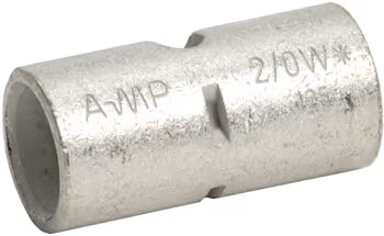 BUTT SPLICE/For use with 2/0 gauge wire.
