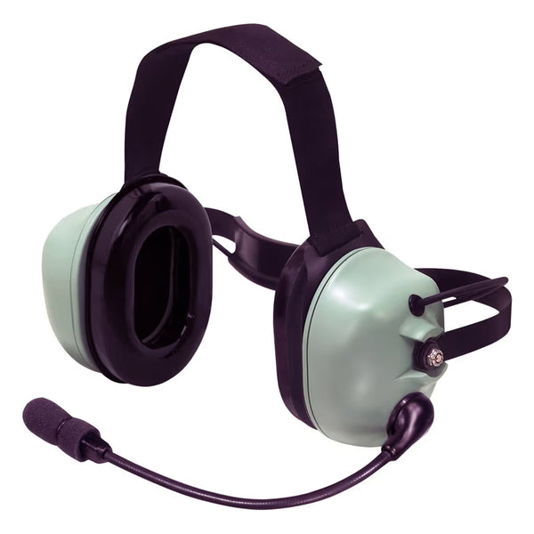 David Clark Aviation Headset | BTH, Coil Cord, 4-Pin XLR, Flex Boom, M-2H