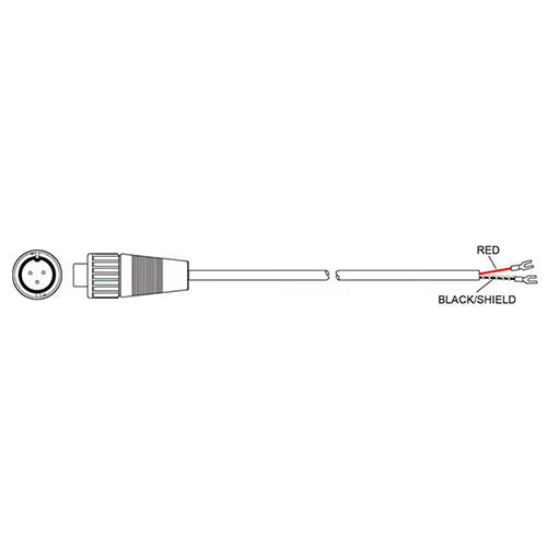 CP91-20PW Power Cable | U9100, 20ft