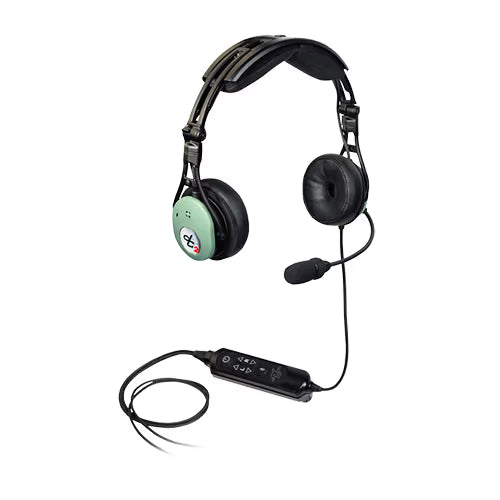 DC PRO-X2 Aviation Headset | Dual Ear, ENC, Dual Plug, Bluetooth