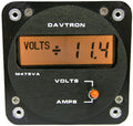 400 Series Voltage & Dual Amperage Meter | 2-1/4 Mount, 28V Orange Lighting