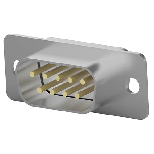 HD-20 Solder Cup Crimp Connector | Shell Size 1, 9-Position