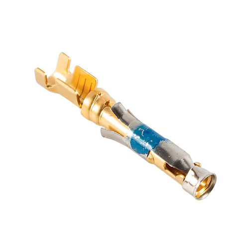 CRIMP SOCKET/18-16 AWG, Gold/Nickel finish. For use with Metrimate, grounding blocks and CPC Series 1 Connectors