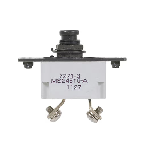 7271-3 Series Circuit Breaker | 3 Amp Rating, Push Button