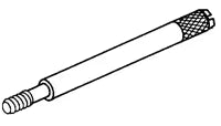 JACKSCREW/Male, 4-40 thread, stainless steel