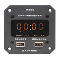 M850 Digital Clock Chronometer | 2-1/4in, 5V Orange Incandescent, Gray Faceplate, Learjet Dimming