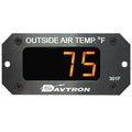 M301 Digital Outside Air Temperature Gauge | Fahrenheit, Orange LED, 3-Pin Remote Probe