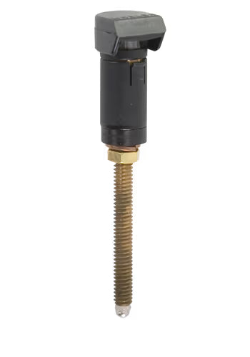 Whelen Engineering Aircraft Lighting POST LIGHT ASSEMBLY/14V, clear, long, gray cap. A350CN-CL-GR-LG-14 01-0770119-26 POST LIGHT ASSEMBLY/14V, clear, long, gray cap. A350CN-CL-GR-LG-14