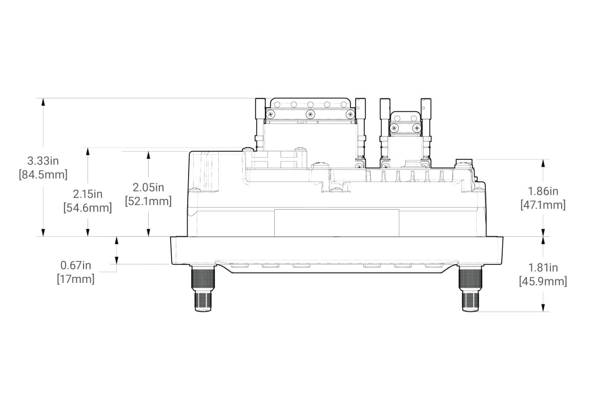 AXIS 8-inch landscape depth