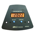 MB800 Yoke Mount Digital Clock | 5V Orange Lighting, Black Color, Illuminated Buttons | For Beechcraft King Air