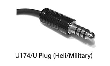 Bose Aviation Headset Adapter Bose A20 / A30 6-pin socket to U174 plug (Helicopter) Headset Adaptor (327080-0020) 327080-0020 Bose A20 / A30 6-pin socket to U174 plug (Helicopter) Headset Adaptor 