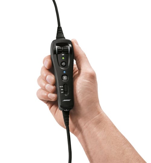 Bose Aviation Headset Bose A20 Headset with Dual Plug (Fixed-Wing), Bluetooth, Battery Powered, Hi Imp (324843-3020) 324843-3020 Bose A20 Headset with Dual Plug (Fixed-Wing), Bluetooth, Battery Power