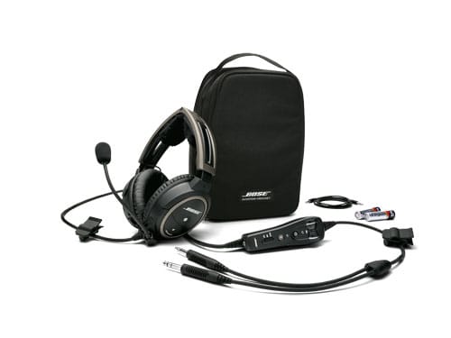 Bose Aviation Headset Bose A20 Headset with Dual Plug (Fixed-Wing), Bluetooth, Battery Powered, Hi Imp (324843-3020) 324843-3020 Bose A20 Headset with Dual Plug (Fixed-Wing), Bluetooth, Battery Power