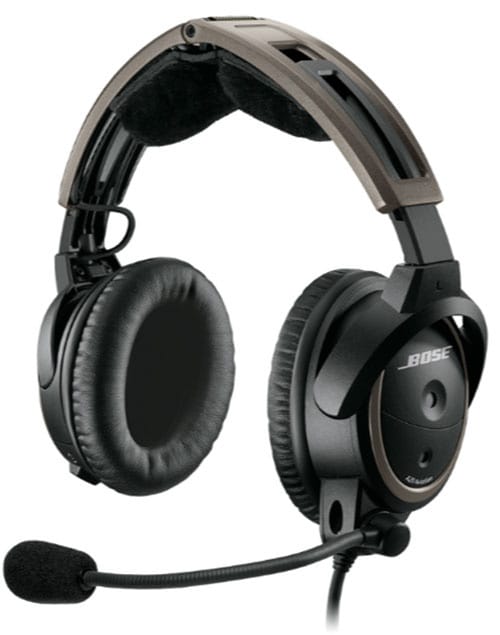 Bose Aviation Headset Bose A20 Headset with Dual Plug (Fixed-Wing), Bluetooth, Battery Powered, Hi Imp (324843-3020) 324843-3020 Bose A20 Headset with Dual Plug (Fixed-Wing), Bluetooth, Battery Power
