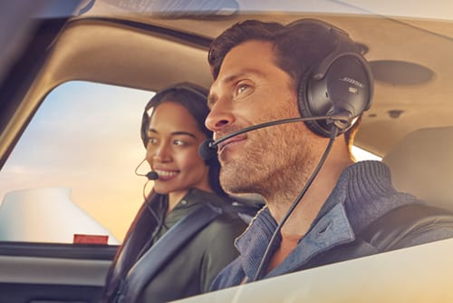 Bose Aviation Headset Bose A30 Headset with Airbus XLR5 Plug, Non-Bluetooth, High Impedance and Straight Cable (857641-2170) 857641-2170 Bose A30 Headset with Airbus XLR5 Plug, Non-Bluetooth, High Impedance 