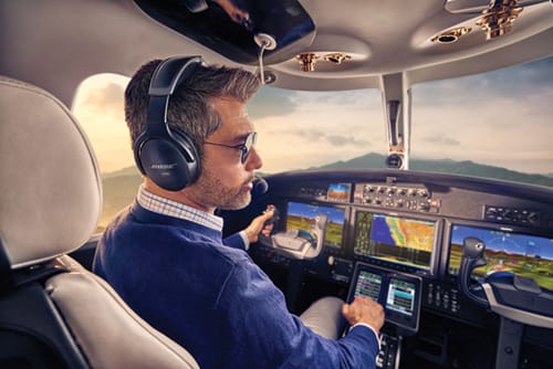 Bose Aviation Headset Bose A30 Headset with Dual Plug (Fixed-Wing), Non-Bluetooth, High Impedance and Straight Cable (857641-2120) 857641-2120 Bose A30 Headset with Dual Plug (Fixed-Wing), Non-Bluetooth, High Impe
