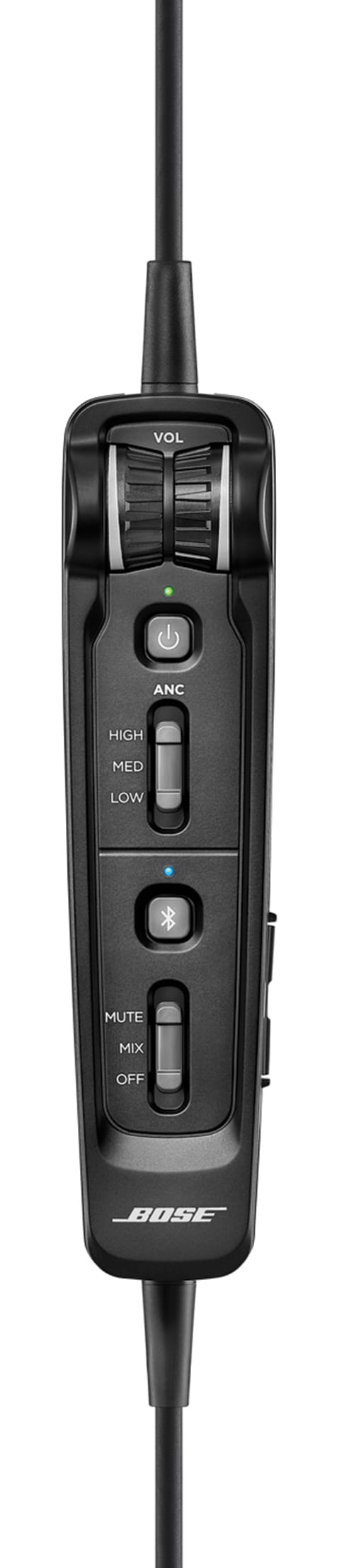 Bose Aviation Headset Bose A30 Headset with LEMO Plug, Non-Bluetooth, Low Impedance (857641-2240) 857641-2240 Bose A30 Headset with LEMO Plug, Non-Bluetooth, Low Impedance (857641-