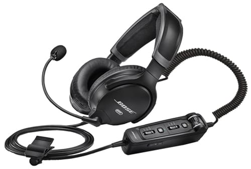 Bose Aviation Headset Bose A30 Headset with U174 plug (Helicopter), Non-Bluetooth, High Impedance, Coiled Cable (857641-R130) 857641-R130 Bose A30 Headset with U174 plug (Helicopter), Non-Bluetooth, High Impe
