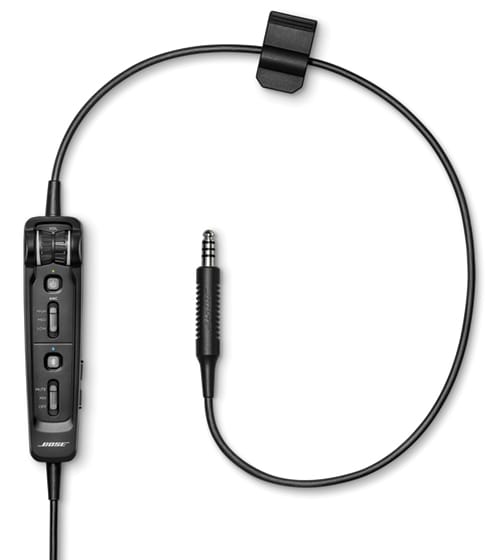 Bose Aviation Headset Cable Bose A30 Cable with U174 plug (Helicopter), Bluetooth, High Impedance, Coiled Cable (857642-T130) 857642-T130 Bose A30 Cable with U174 plug (Helicopter), Bluetooth, High Impedance,