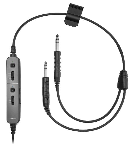 Bose Aviation Headset Cable Bose ProFlight Series 2 Cable with Dual Plug (Fixed-Wing), Bluetooth (801956-5020) 801956-5020 Bose ProFlight Series 2 Cable with Dual Plug (Fixed-Wing), Bluetooth (