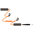 Day-Glo High Visibility Ground Support Extension Cable | 26 feet, Coil Cord, Day-Glo Orange Series