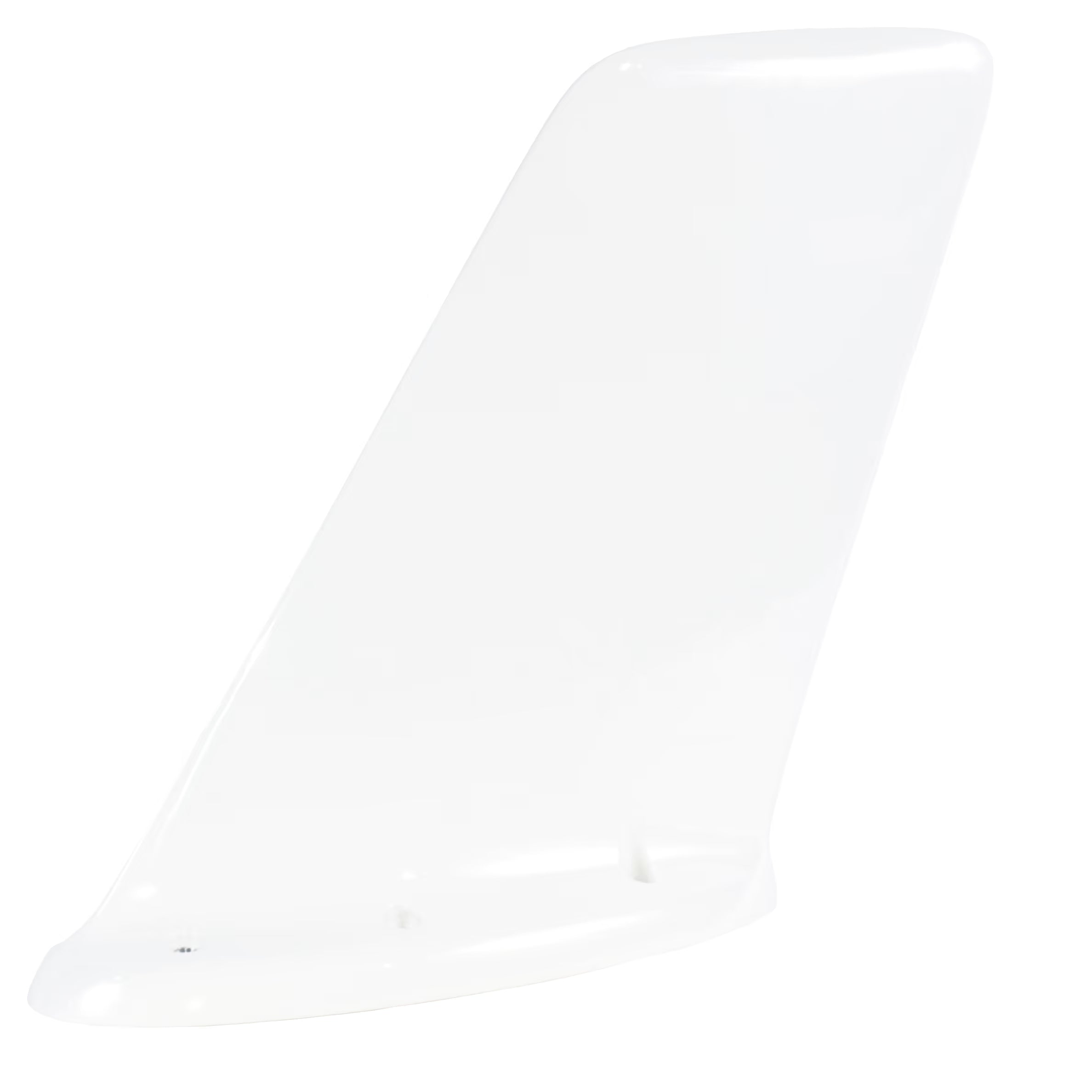 VHF BLADE ANTENNA/CI-108 with Leading Edge Protection, BNC Female Connector, 118-137 MHz, 50 Ohms, 25 Watts, Airspeed 600 Knots, 6 Hole Mount & a White Finish. 
