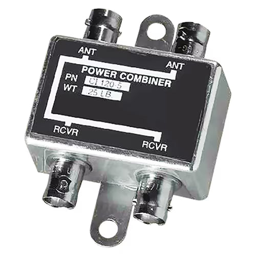 CI 120-5 VOR/LOC/GS Power Combiner | 108-118 MHz & 329-335 MHz, 50 Ω, BNC Female Connector